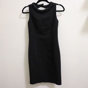 H&M black formal dress